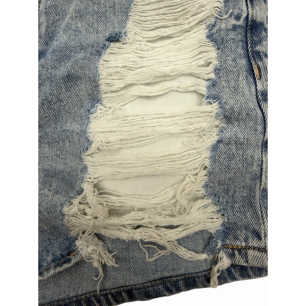 LADIES AMERICAN EAGLE COMFORT STRETCH WAISTBAND DISTRESSSED JEAN SHORTS   SIZE 6 - Picture 4 of 15